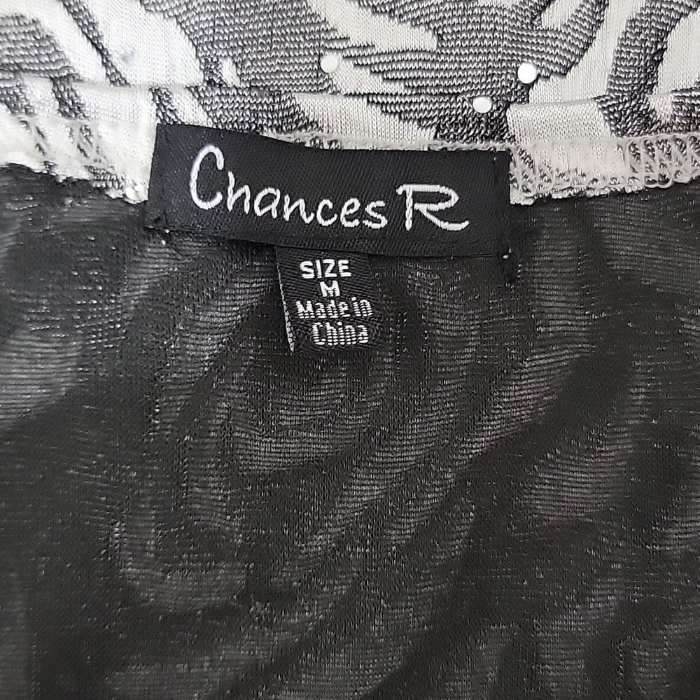 Chances R short sleeved blouse Size M - Picture 8 of 11